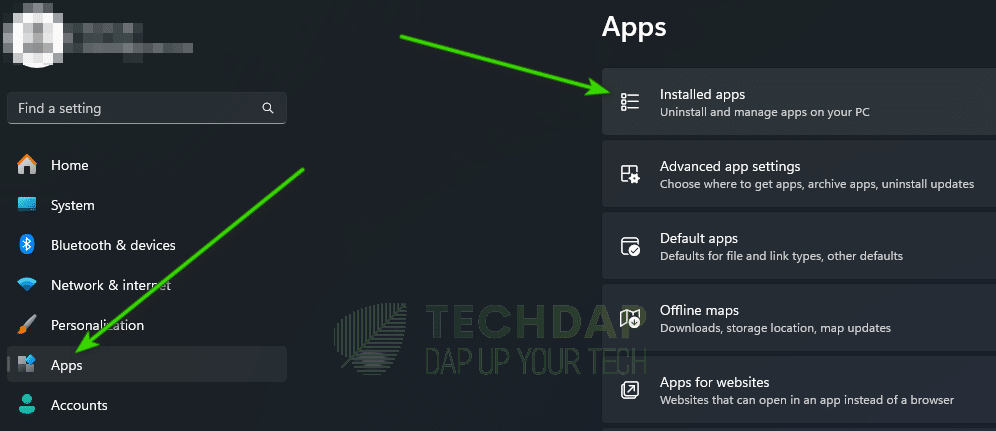 Launching Installed Apps