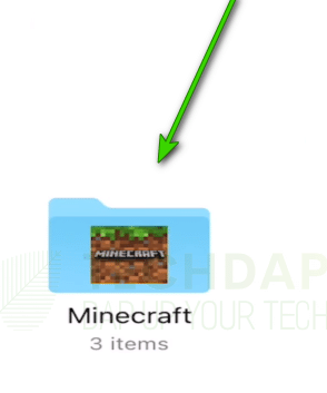 Opening the Minecraft Folder